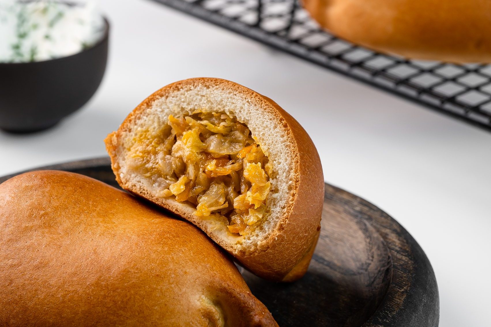Пирожки с капустой