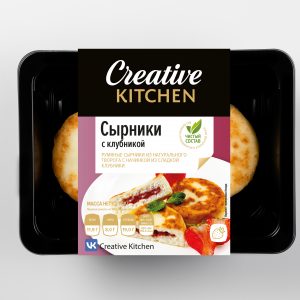 Сырники с клубничной начинкой